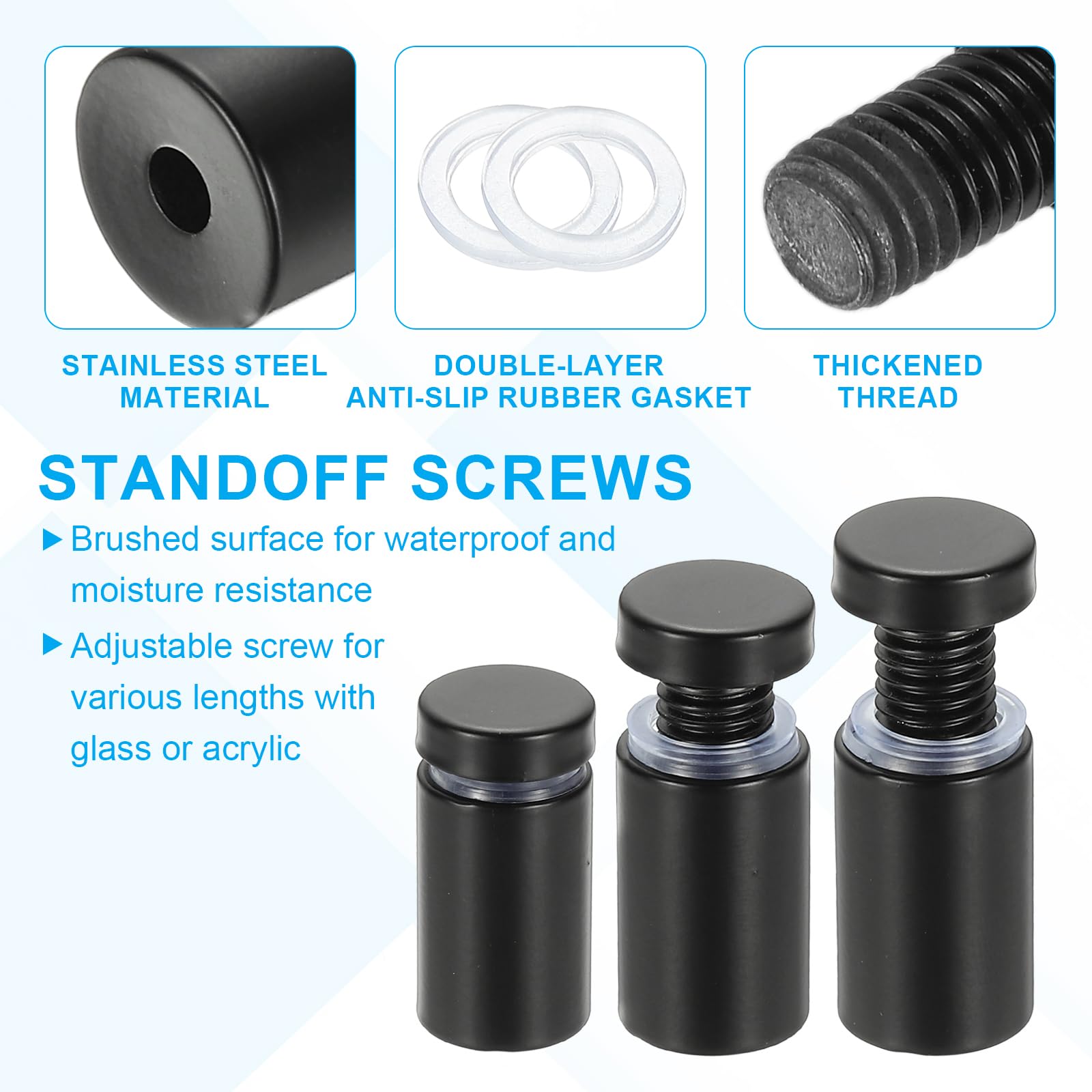 PATIKIL 12x30mm Standoff Screws - Image 4