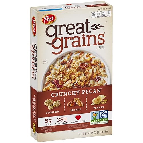Miniatura 7 de Post Gran frijoles crujiente Pecan Conjunto Grano 16-Ounce Cajas de cereales Pack de 7