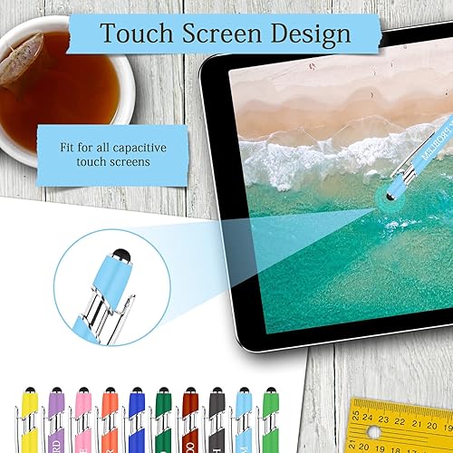 Miniatura 5 de AUAUY Snarky - Bolígrafos de oficina divertidos bolígrafos con citas inspiradoras de oficina juego de bolígrafos inspiradores de metal con punta