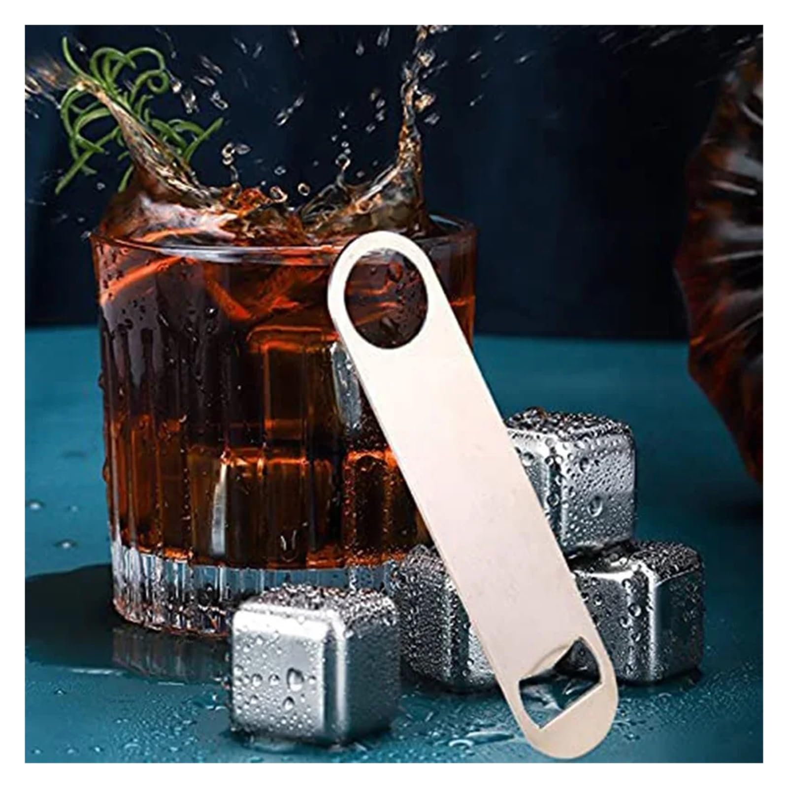 Abridor de botellas plano acero inoxidable resistente, 20/40 Uds., abridores cerveza sólidos y duraderos, 5 pulgadas(20pcs)