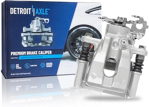Miniatura 169 de Detroit Axle - Pinza de freno delantera derecha con soporte de repuesto para Chevrolet Equinox Captiva Sport Pontiac Torrent Saturn Vue Suzuki XL-7
