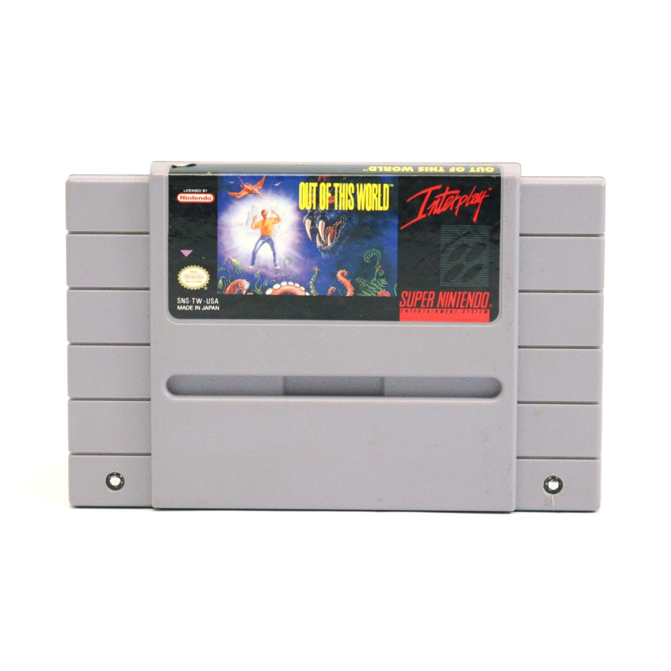 Out of This World - Nintendo Super NES (Renewed)