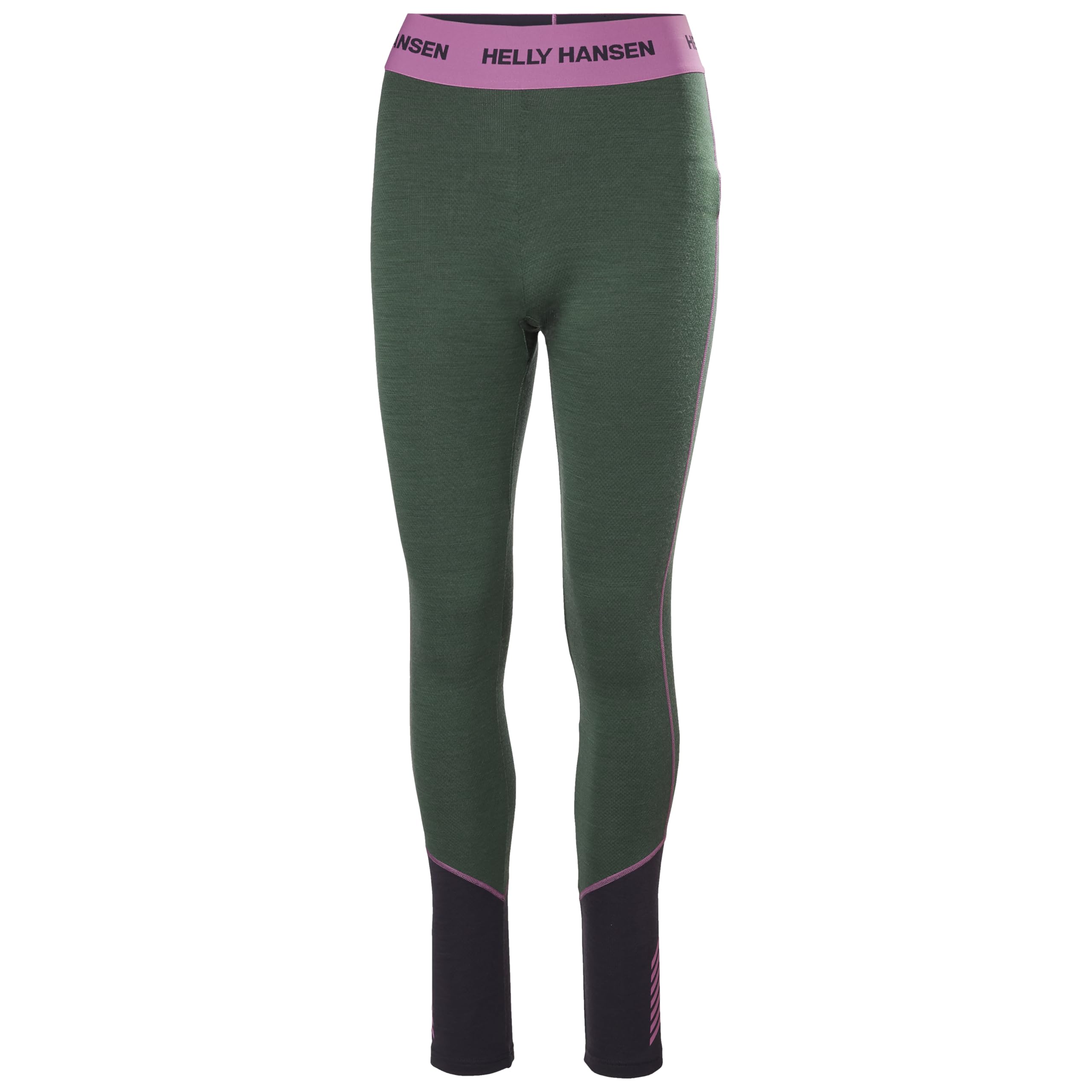 Helly-Hansen LIFA - Pantaloni da donna in lana merino, con strato di base per taglie forti, caldi, traspiranti, comodi