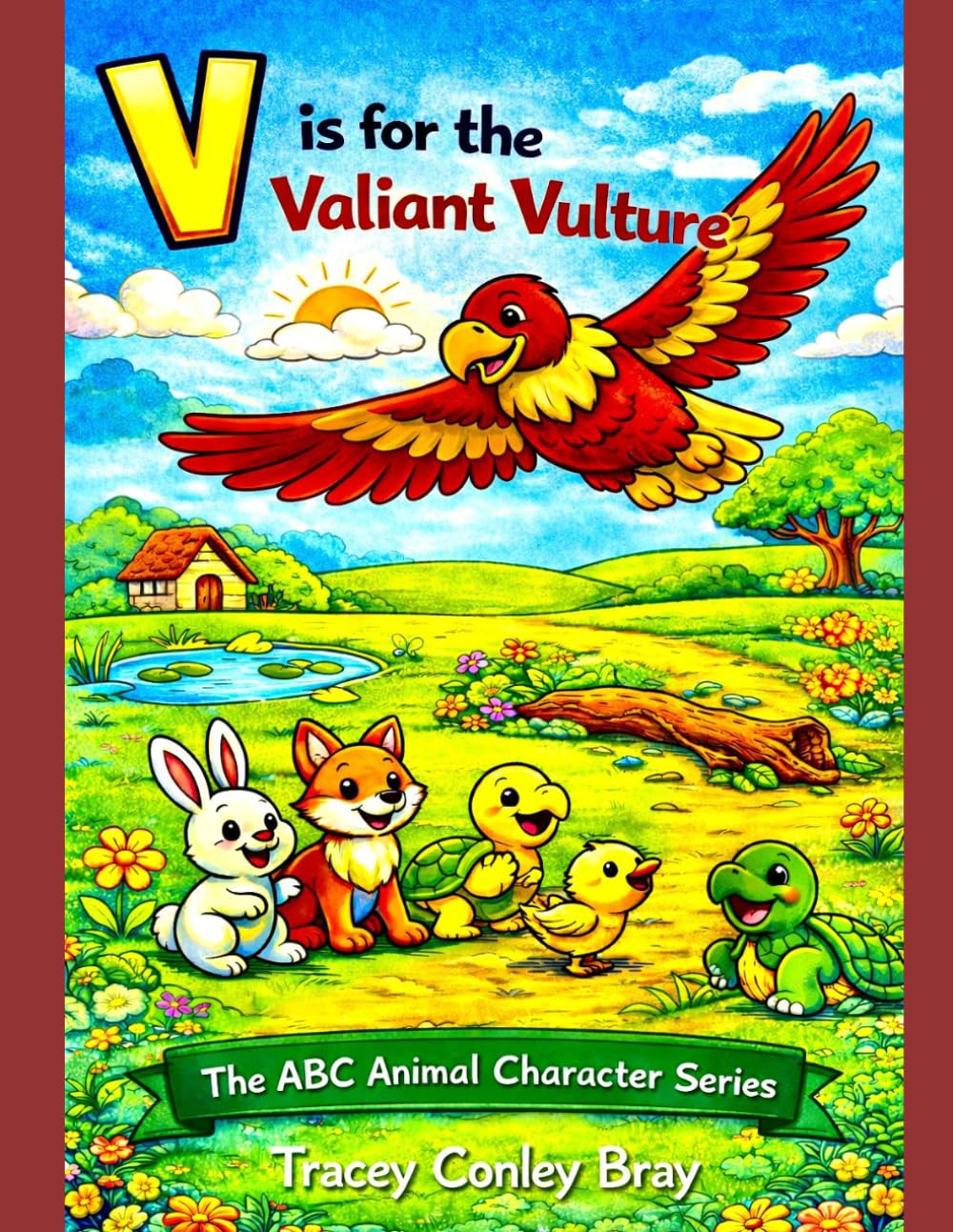 V is for Victor: The Valiant Vulture (The ABC Animal Character Series)