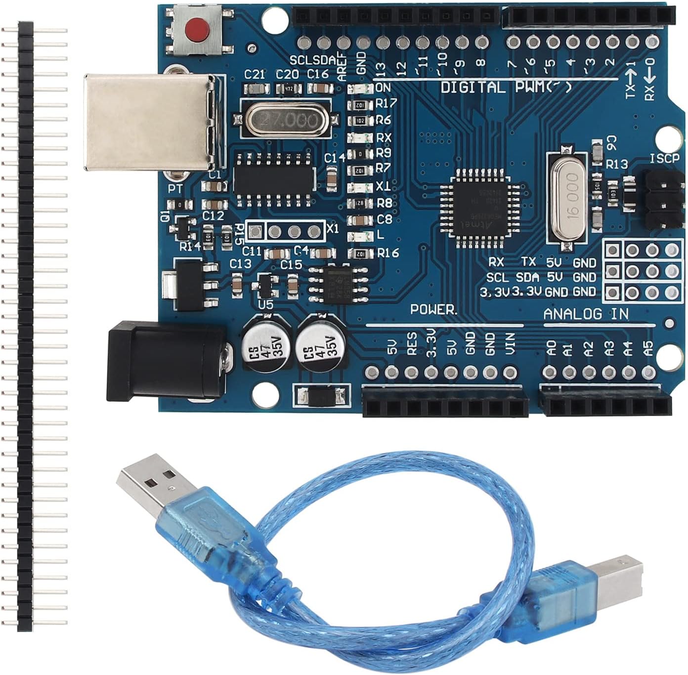 ATMEGA328P CH340G Chip R3 Development Board Fit for Arduino with USB ...