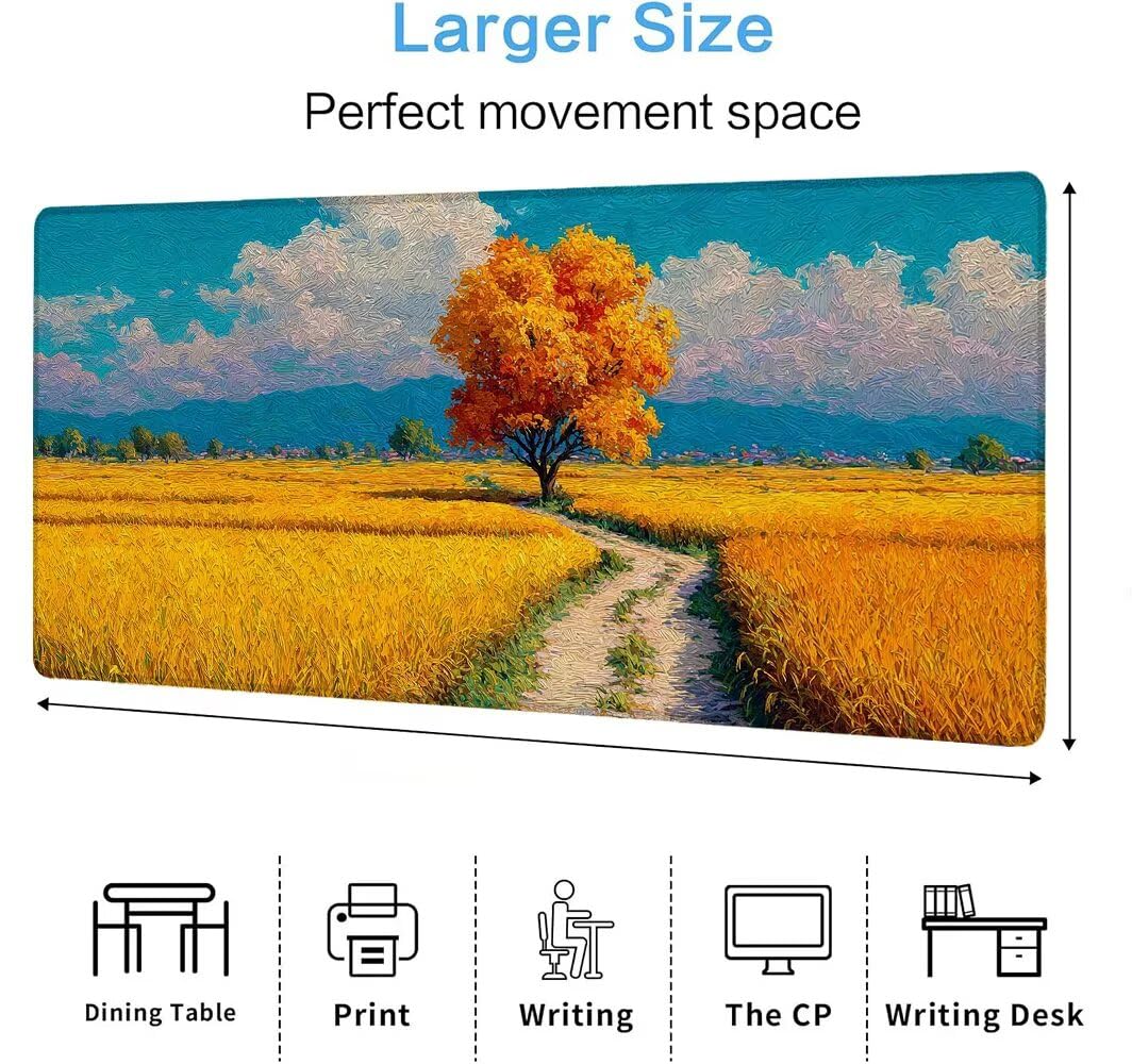 Podkładka pod laptop, Podkładka pod mysz do gier na biurko, duża, rozmiar 600x300, XXL(800x400x3 mm)