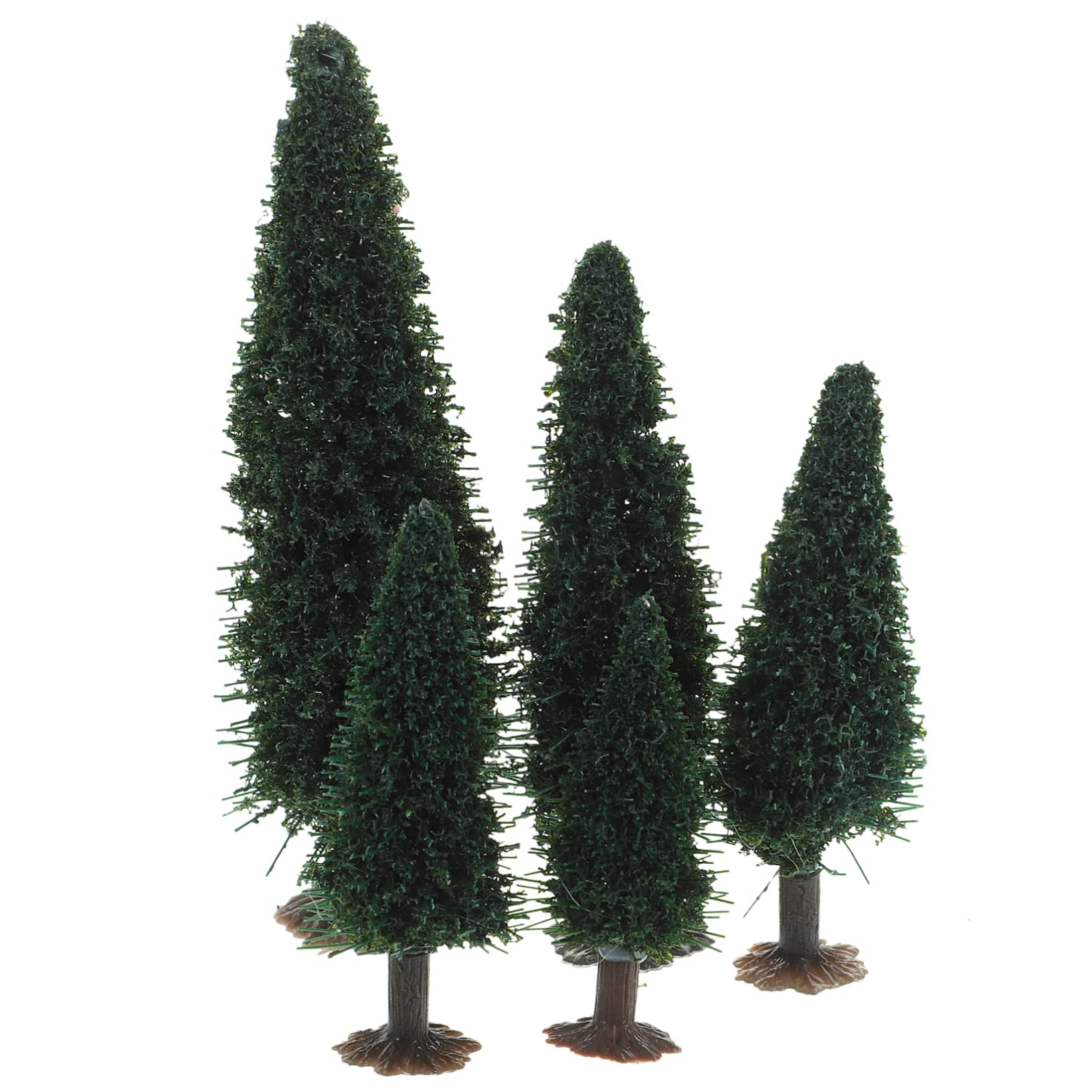 75piezas Mini Árboles De Paisaje para Trenes De Árboles De Modelismo Arquitectónico Decoraciones De y Dioramas Variada