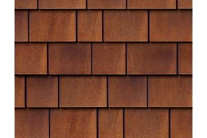 Siding for House Exterior: Tando Beach House Shake - Authentic Composite Shingle Cedar Siding Panels