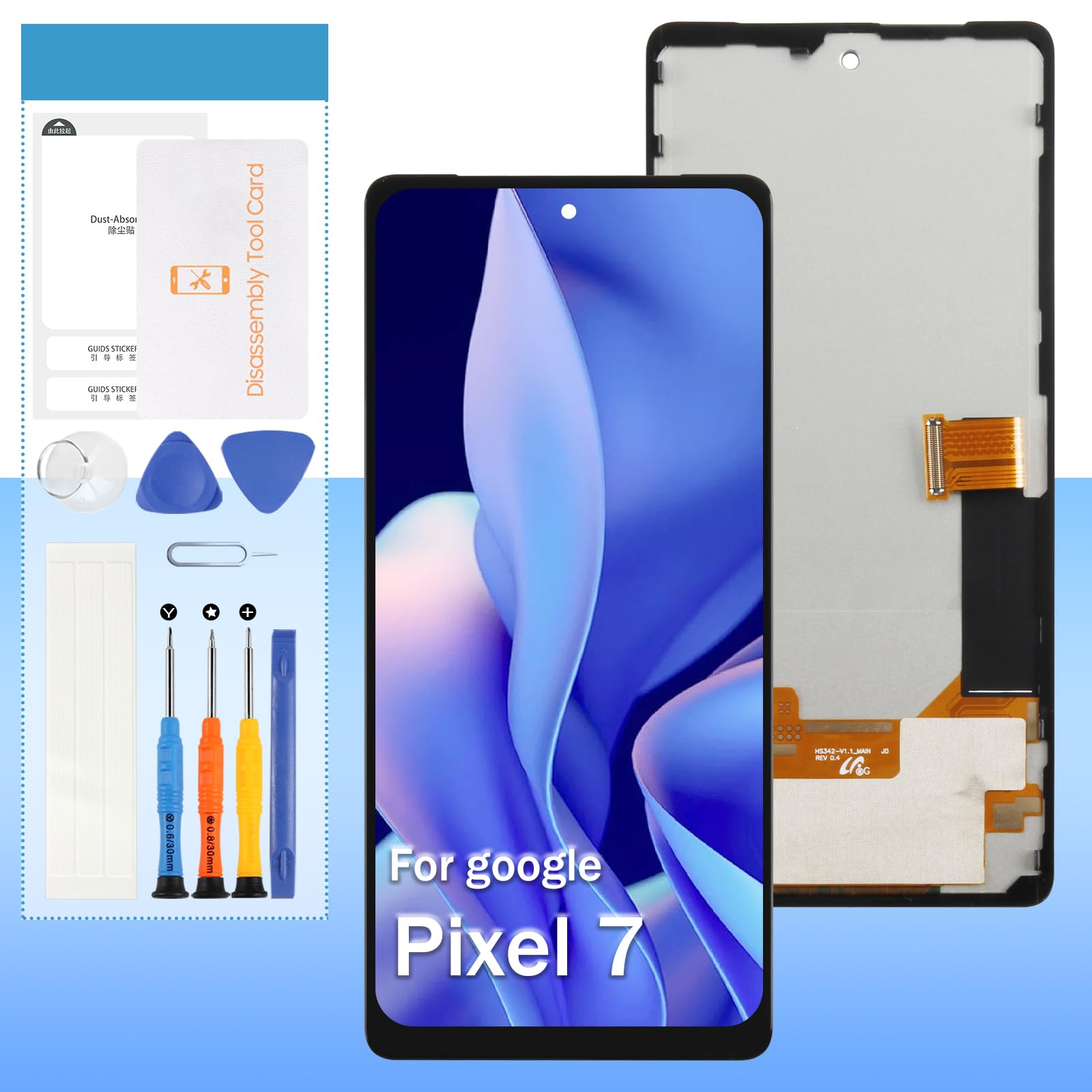Amazon.com: TFT Screen Replacement for Google Pixel 7 GVU6C, GQML3