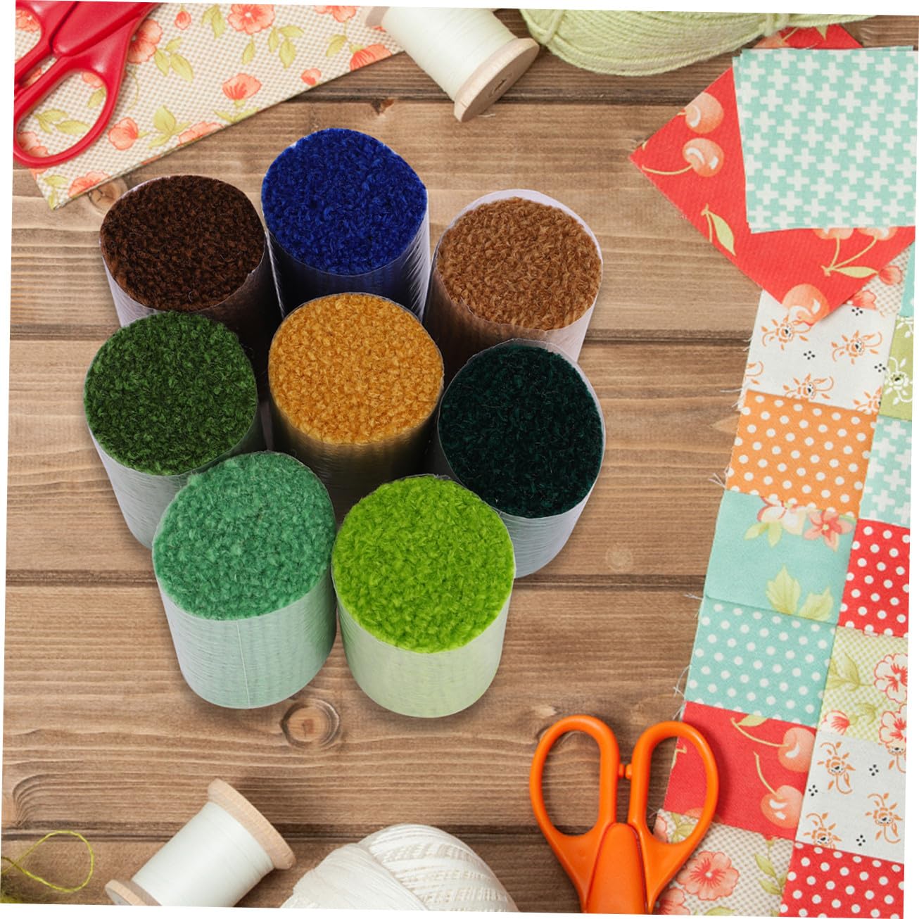 Vorgeschnittenes Garn Satz 30 Farben Selbstgemacht Häkelgarn für Teppich Strickzubehör Weiches Hautfreundliches Material Langlebig und Leicht Zufällige Farbe