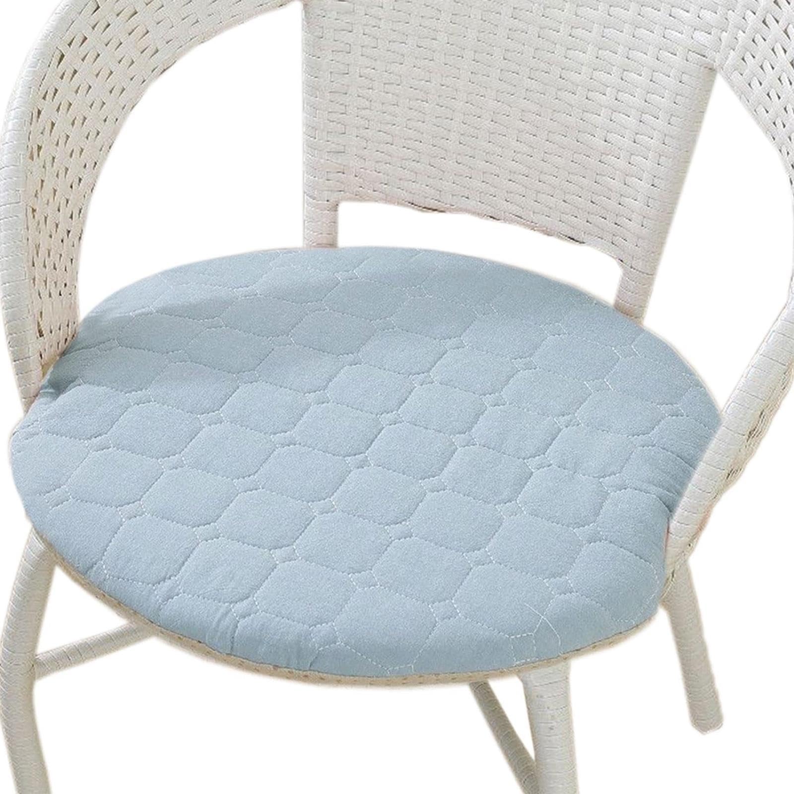 IvyLoutish Anti-Slip Round Seat Cushions, Soft Circle Stool Pads, for Kitchen, Dining, Breakfast Nook & Counter Height Chairs