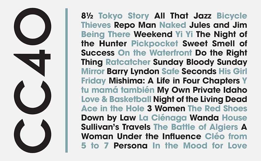 Amazon.com: CC40 (The Criterion Collection) [Blu-ray