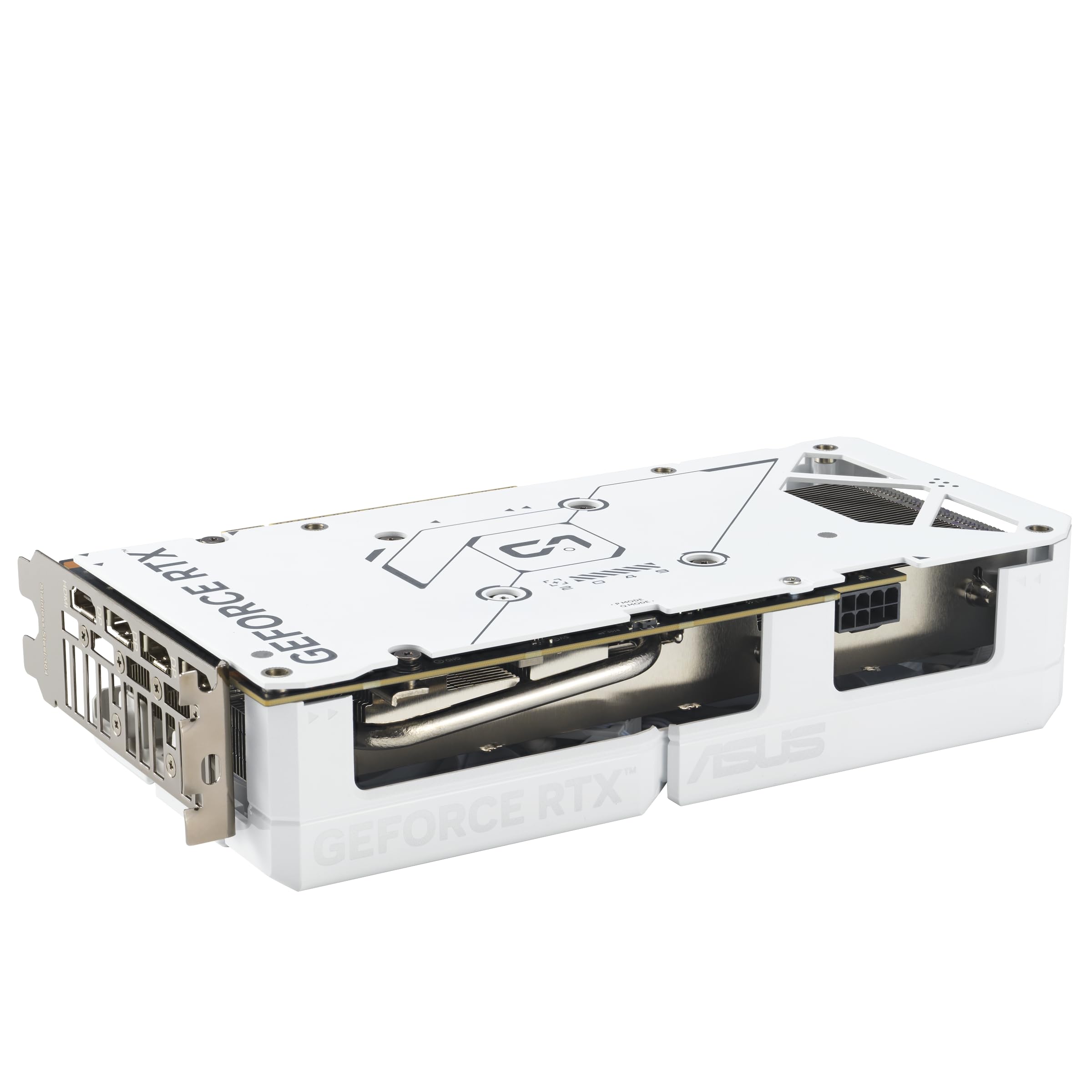 ASUS Dual GeForce RTX 5060 Ti 16GB GDDR7 White OC Edition (PCIe 5.0, 16GB GDDR7, DLSS 4, HDMI 2.1b, DisplayPort 2.1b, 2.5-Slot Design, Axial-tech Lüfterdesign, 0dB Technologie und mehr)