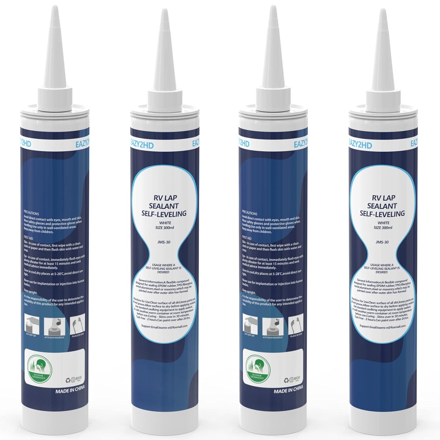 Eazy2hD 4 Packs RV Sealant Caulking Self Leveling for RV