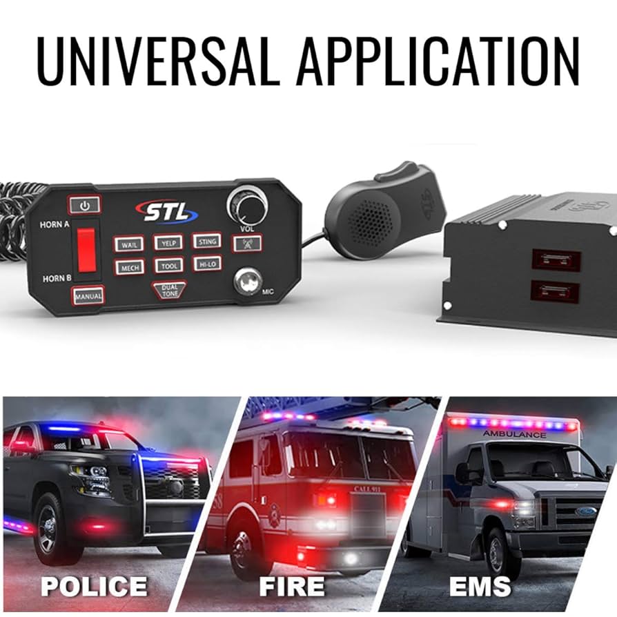 米軍車載サイレン Amazon | イベント等で重宝する車載拡声器！ DC12V 200w 車載用