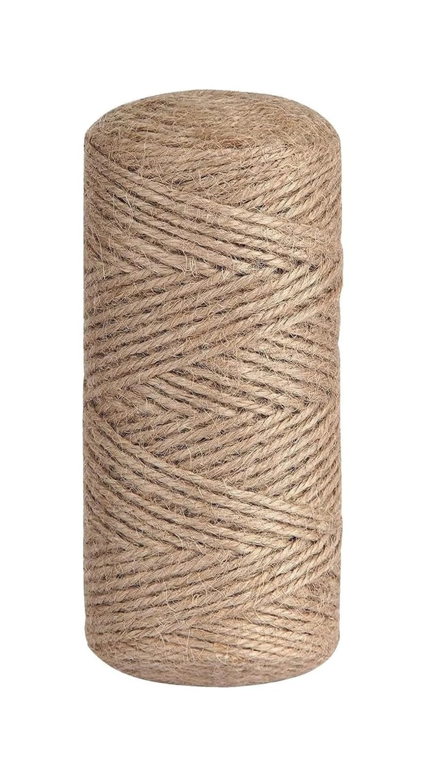 100Meters Vintage Jute Rope Cord String Twine Burlap Ribbon Crafts Sewing DIY Hemp Wedding Party Decoration