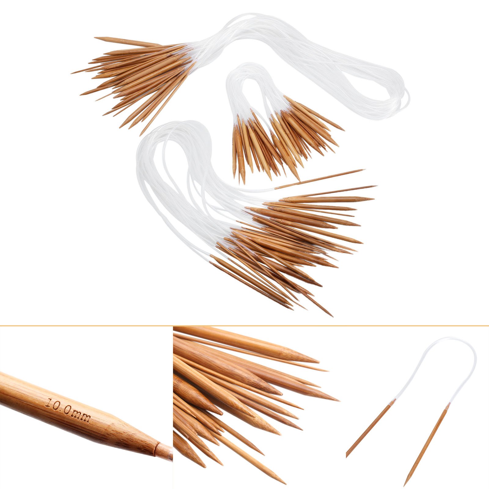 Aiguilles à Tricoter Circulaire, 80cm, Tube Lisse, Crochet Pour Tricoter, Bricolage, épingles à Tissage, Outils D Artisanat 3.5mm Star Magique S 101 3.5 Dp1084967