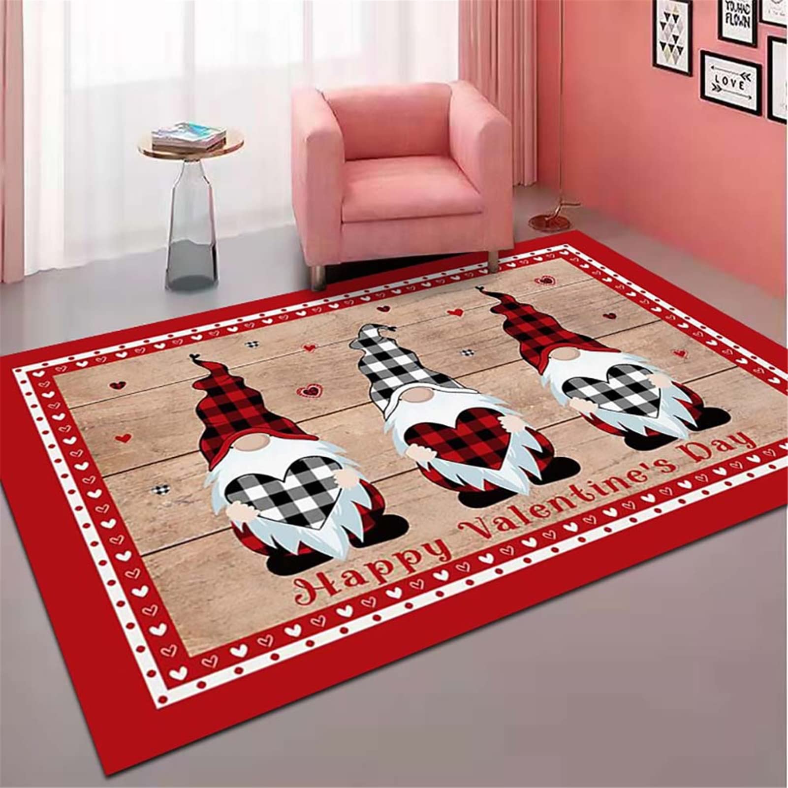 Keukenloper, antislip, 60 x 180 cm, keukentapijt, wasbaar, antislip, vuilafstotend, machinewasbaar voor keuken, wasruimte, entree, hal, wijnrood