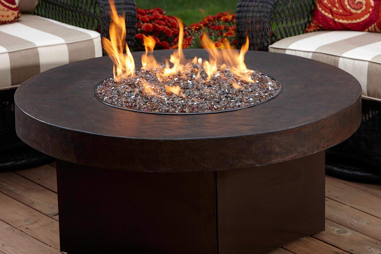 Amazon.com: Midwest Hearth Whistle Free Gas Flex Line for Fire Pit