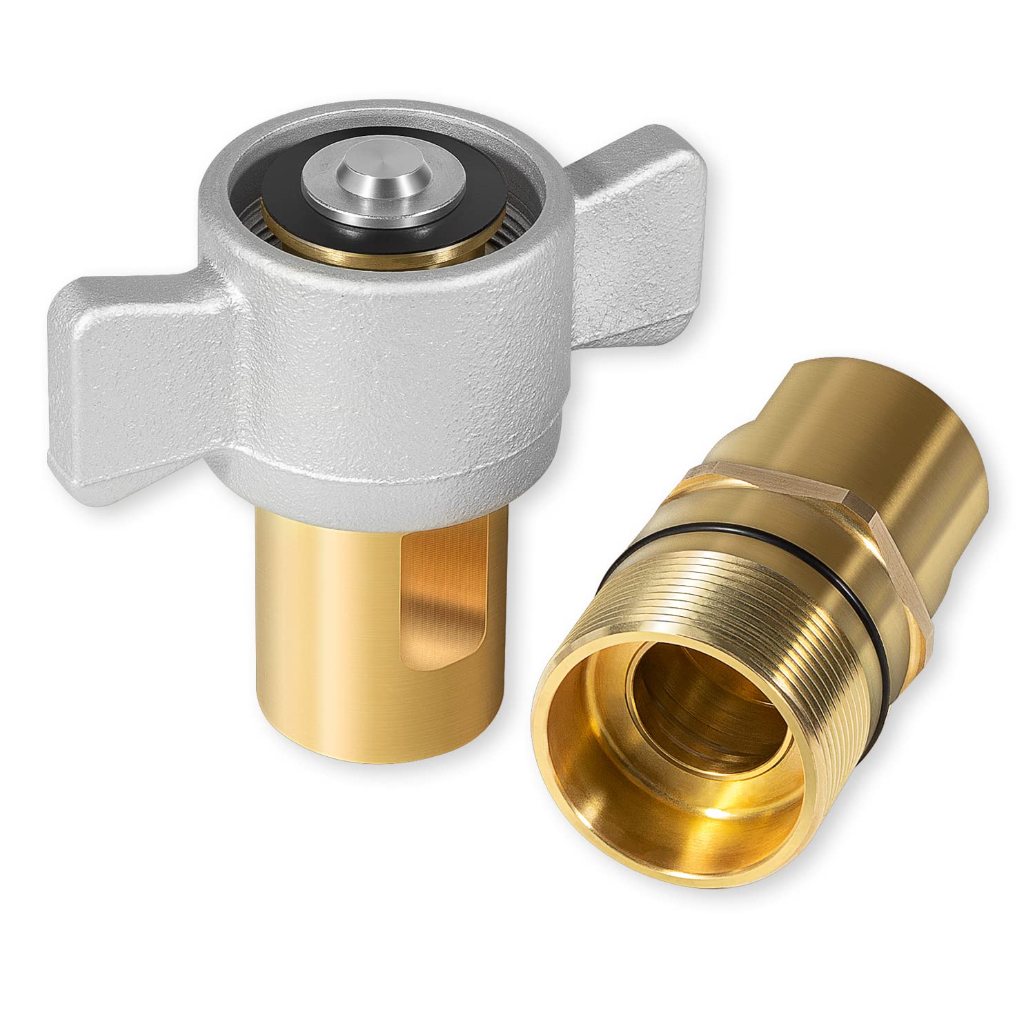 Buy 1" NPT WetLine Wing Nut Hydraulic Quick Disconnect Coupler