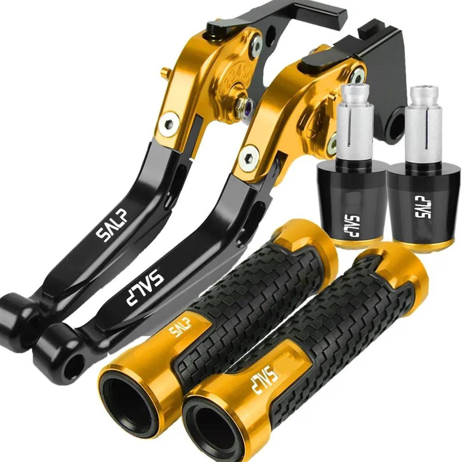 Palancas embrague freno 22 mm XL750 Transalp accesorio manillar amarillo