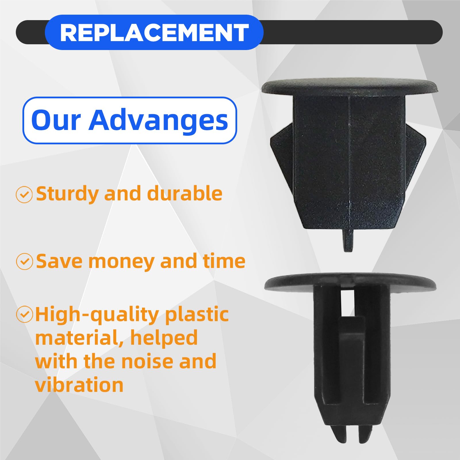 Fixations De Pare-brise, 10 Pièces, Clips De Fixation, Vis De Serrage Pour Volvo 30653441