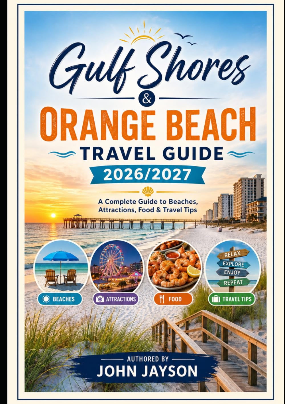 GULF SHORES & ORANGE BEACH TRAVEL GUIDE 2026/2027: A Complete Guide to Beaches, Attractions, Food & Travel Tips