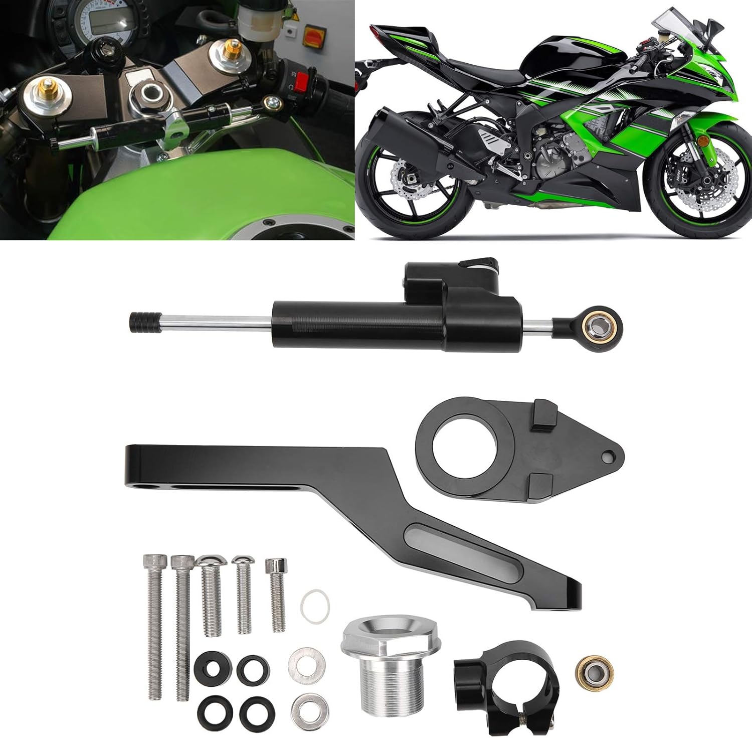 Motorcycle Steering Damper Stabilizer Safety Control Linear