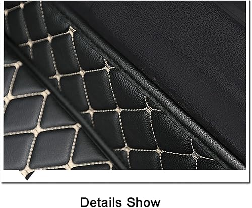 Miniatura 5 de Car mat Car Floor Mats for mazdas CX3 CX30 MX5 Foot Accessories Carpets (Color  Black White)