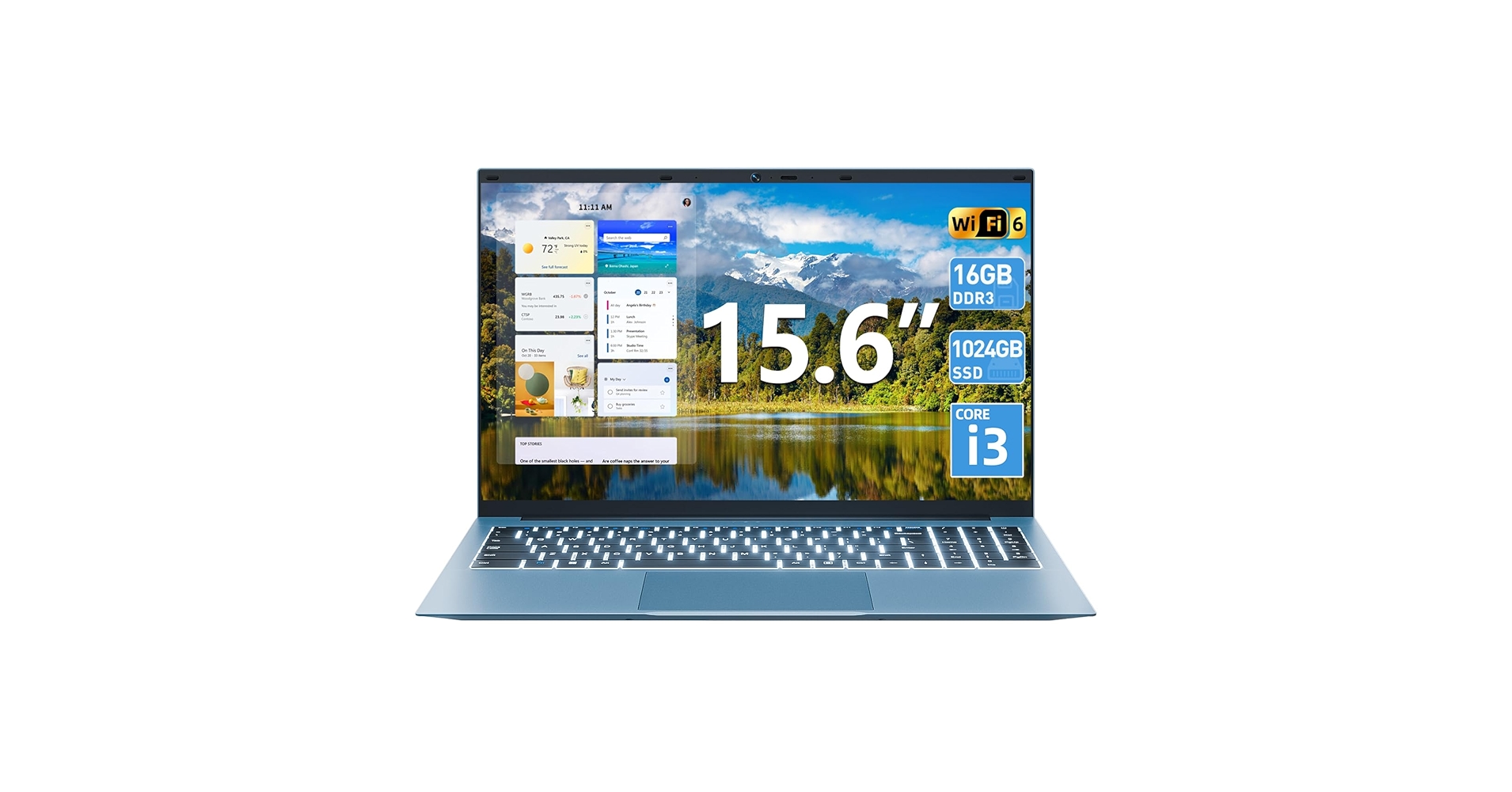 Amazon.com: Naclud 15.6 Inch Laptop Computer, Windows 11