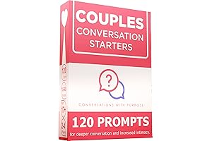 120 Couples Conversation Cards: Enhance Communication, Deepen Intimacy, and Ignite Passion in Relationships