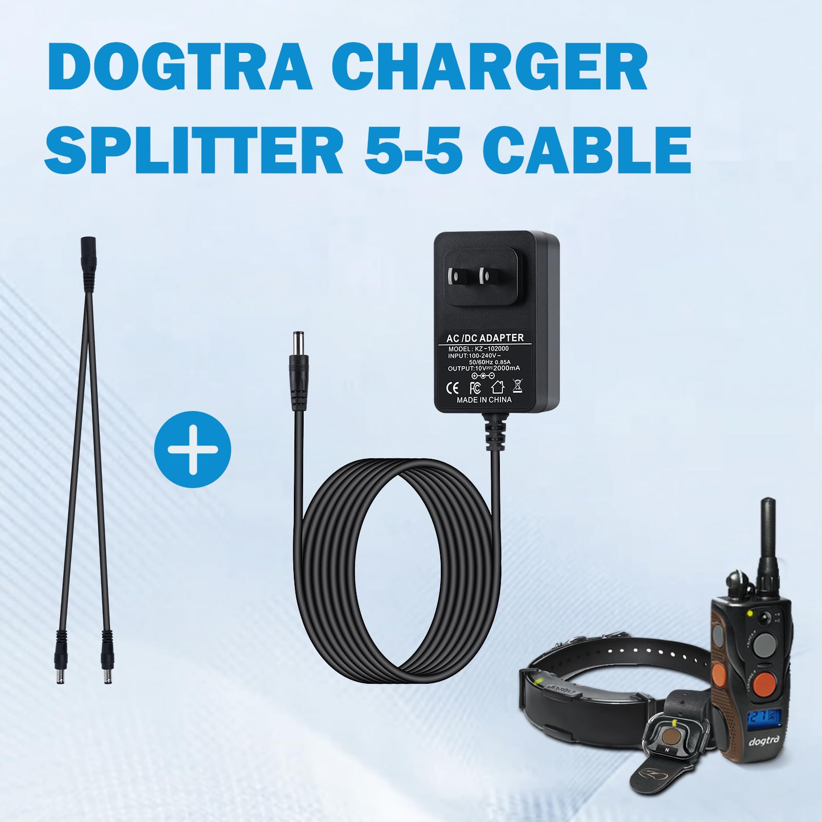 Cargador Dogtra compatible 1900 1900S 1902S 2300NCP 2500T 3500NCP 3502NCP