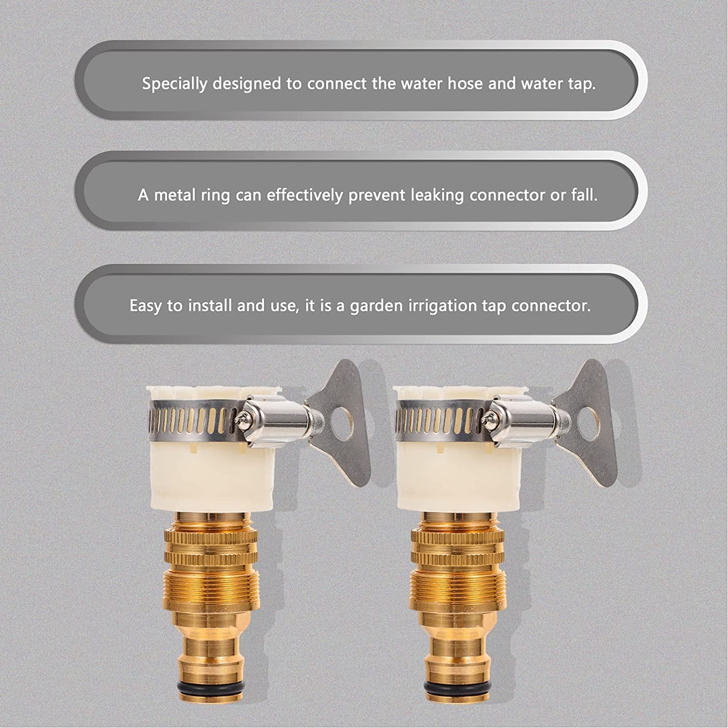 4 pezzi sistema di irrigazione a goccia deviatore rapido tubo non via acqua per connettore rubinetto cucina femmina raccordo lavello domestico collegare rubinetti da giardino raccordi per rubinetti