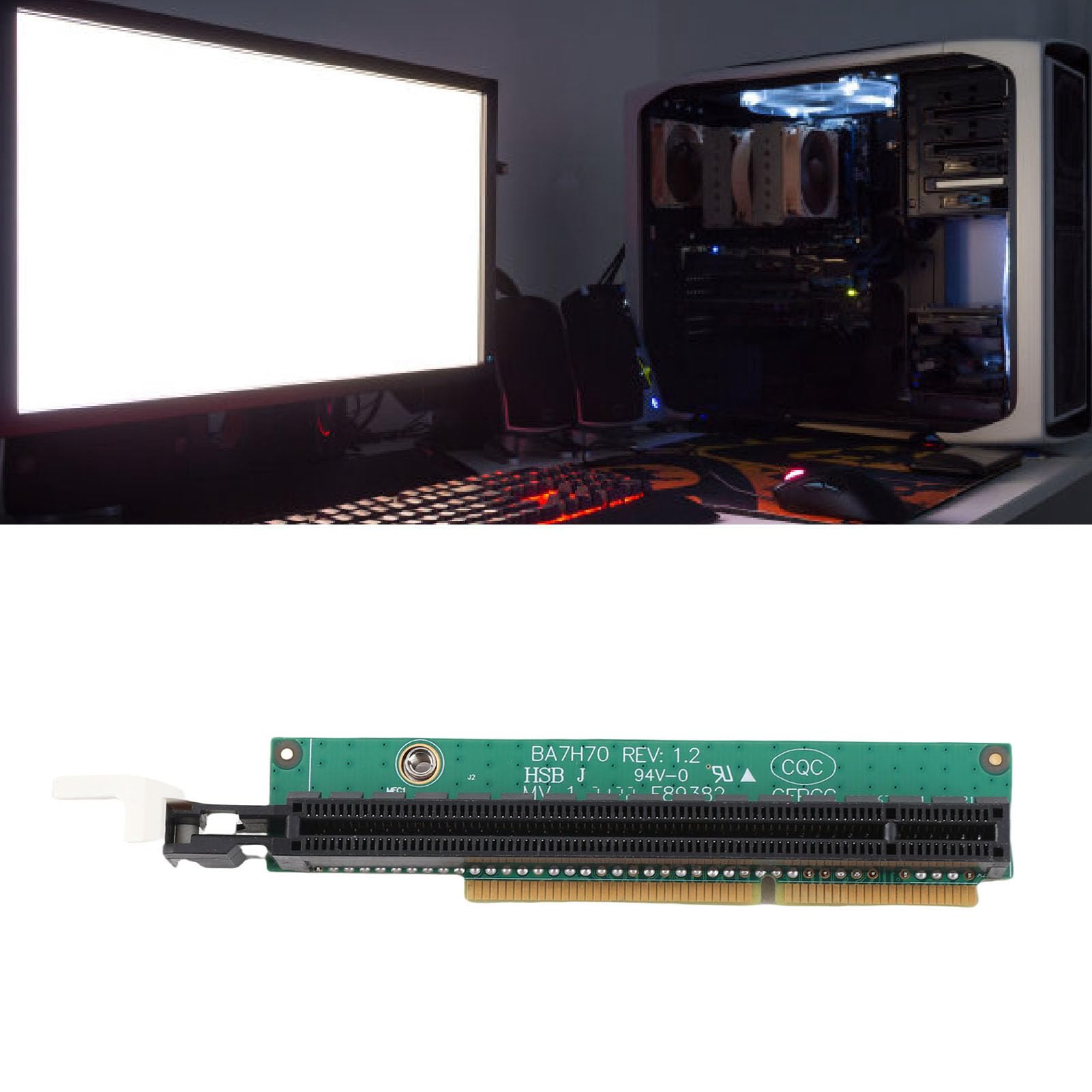ThinkCentre M920q PCI E Riser PCI-E 16 Riser Card Adapter - For Lenovo ...