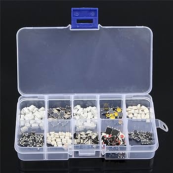 Amazon.co.jp: zmart マイクロスイッチ 250個 10種類 プッシュ