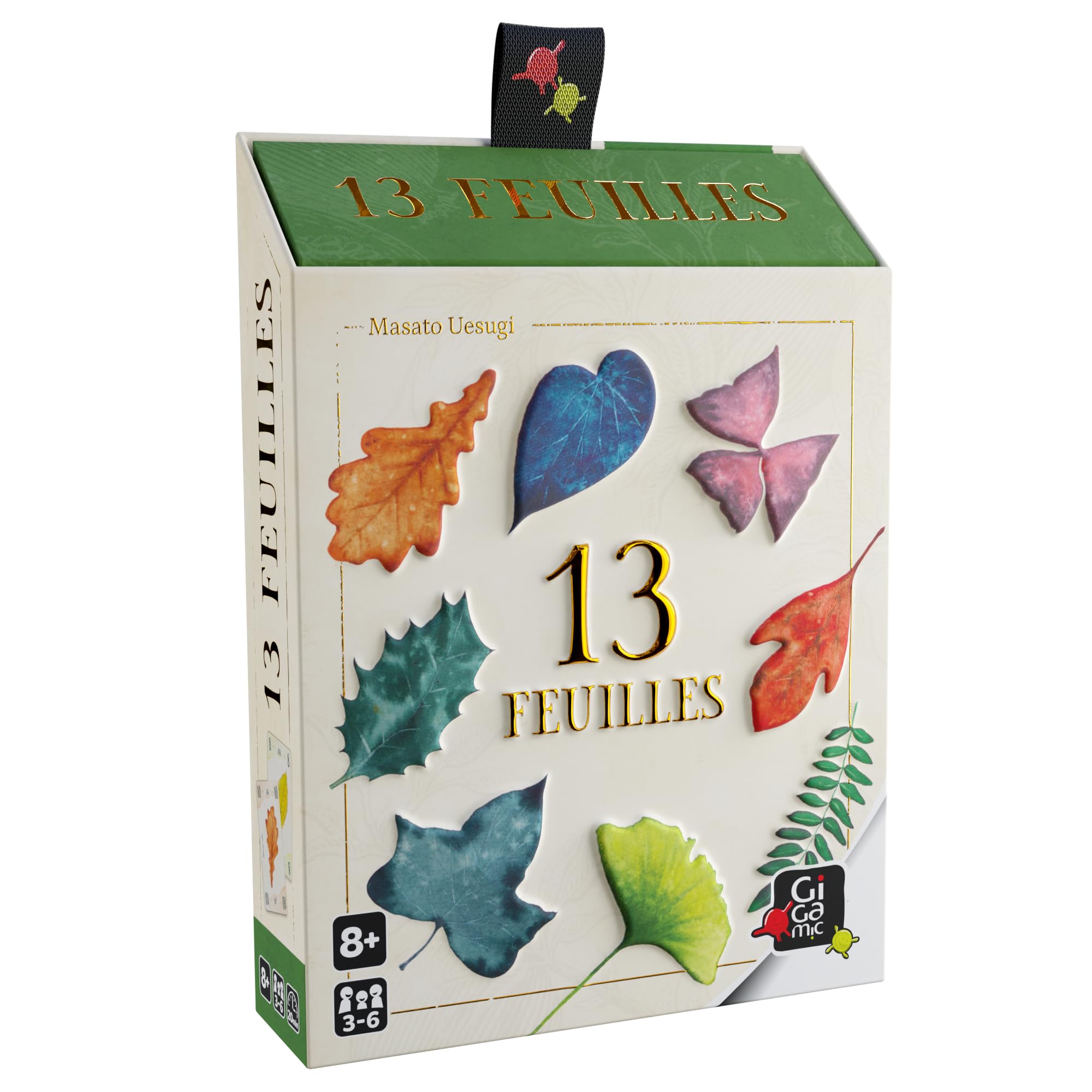 Gigamic - 13 Sheets - The Intergenerational Card Game - Ages 8+ - From 3 to 6 Players