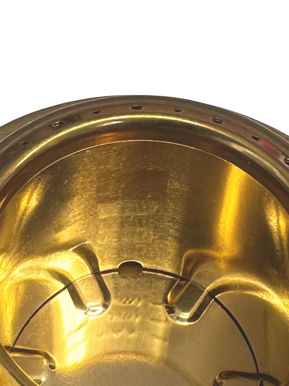 Mini Réchaud Brûleur à Alcool En Laiton - Léger Et Portable Pour Camping