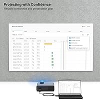 Vista 4 de Adaptador de DisplayPort a VGA, Benfei DP DisplayPort a VGA, cable de 6 pies, macho a macho chapado en oro compatible con Lenovo, Dell, HP, ASUS