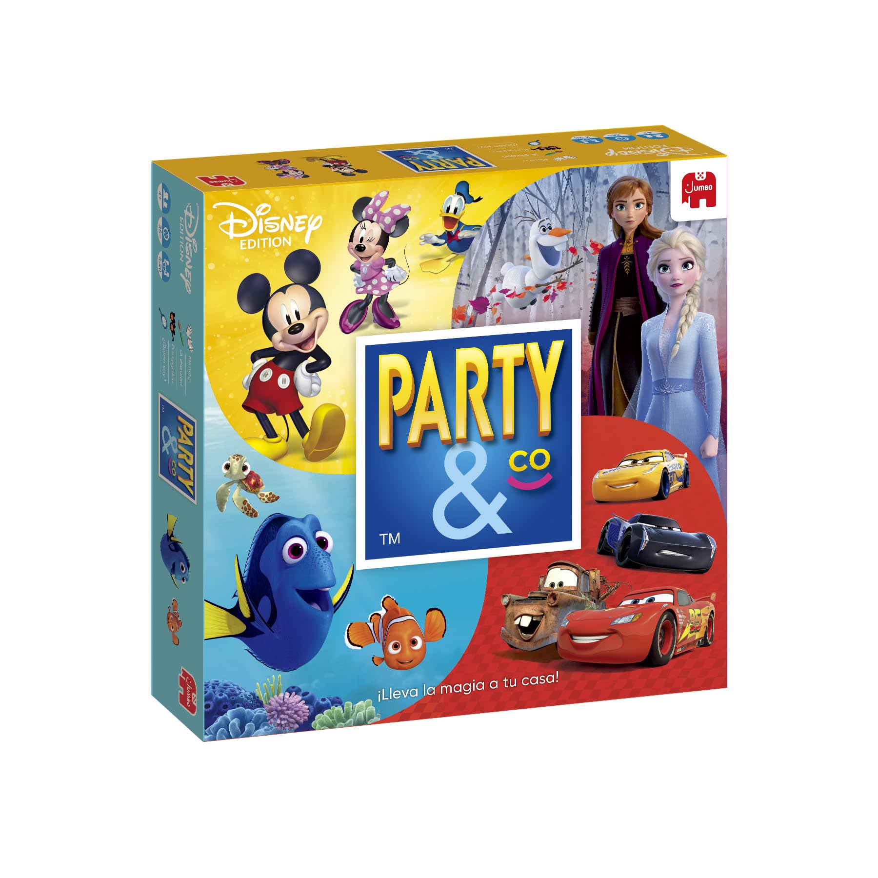 Diset Party & Co. Disney - Juego de mesa para niños a partir de 4 años, divertido con personajes de Disney, ideal para el juego de amigos y familiares