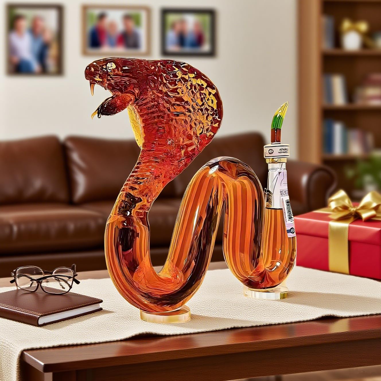 Decantador de Vino Whisky Botella Cristal Regalo Original Hombre Calaveras Aireador Vino Wine Carafe Decanter de Jarra