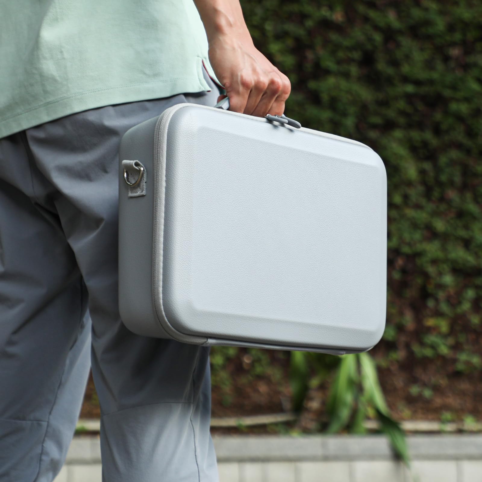 FPVtosky Bolsa para dji Mini 5 Pro, Bolsa de Viaje rígida portátil para Mini5 Pro Fly More Combo, Bolsa de Almacenamiento de Piel sintética para Controlador RC 2, Accesorios para Drones（Solo Funda）
