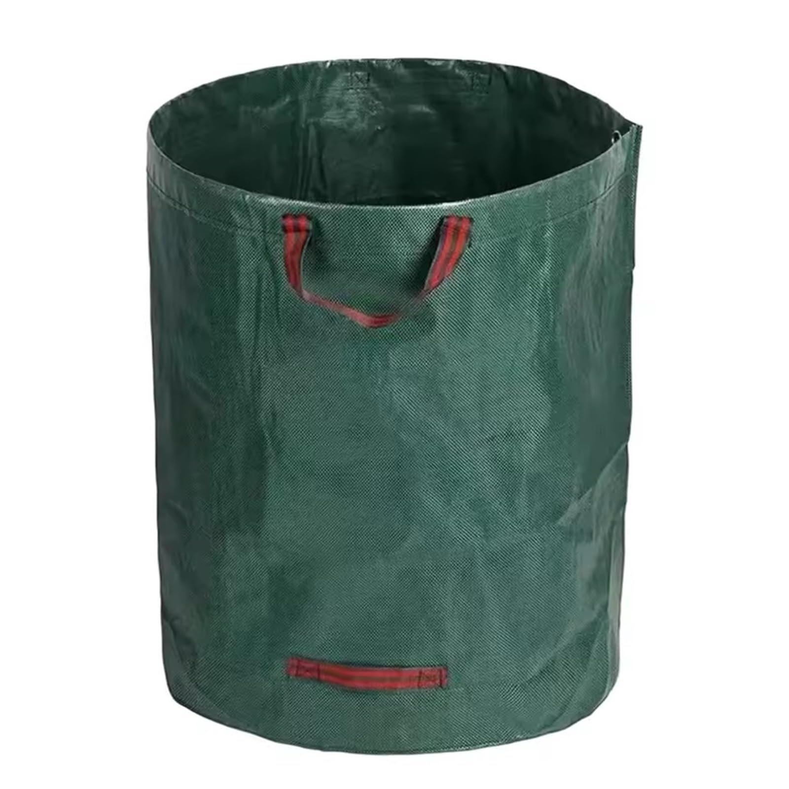 2 Stück Gartenlaub-Sammelbeutel mit großer Kapazität, faltbarer Pflanzenmüllbeutel, wasserdichter PP-Gewebe-Abfallsammelbeutel Für Grünschnitt Laub(500L)