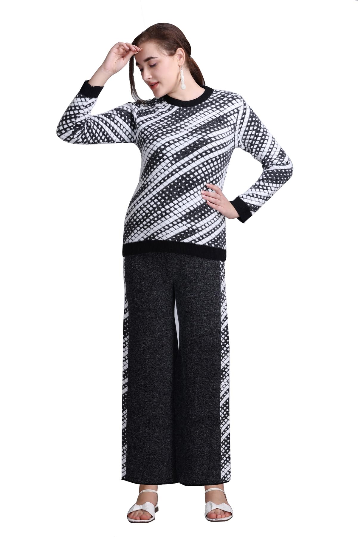 montrex Woolen Co-ord Sets Winter Trendy Co-ord Sets Woolen Coordinated Outfits for Women-picture-49