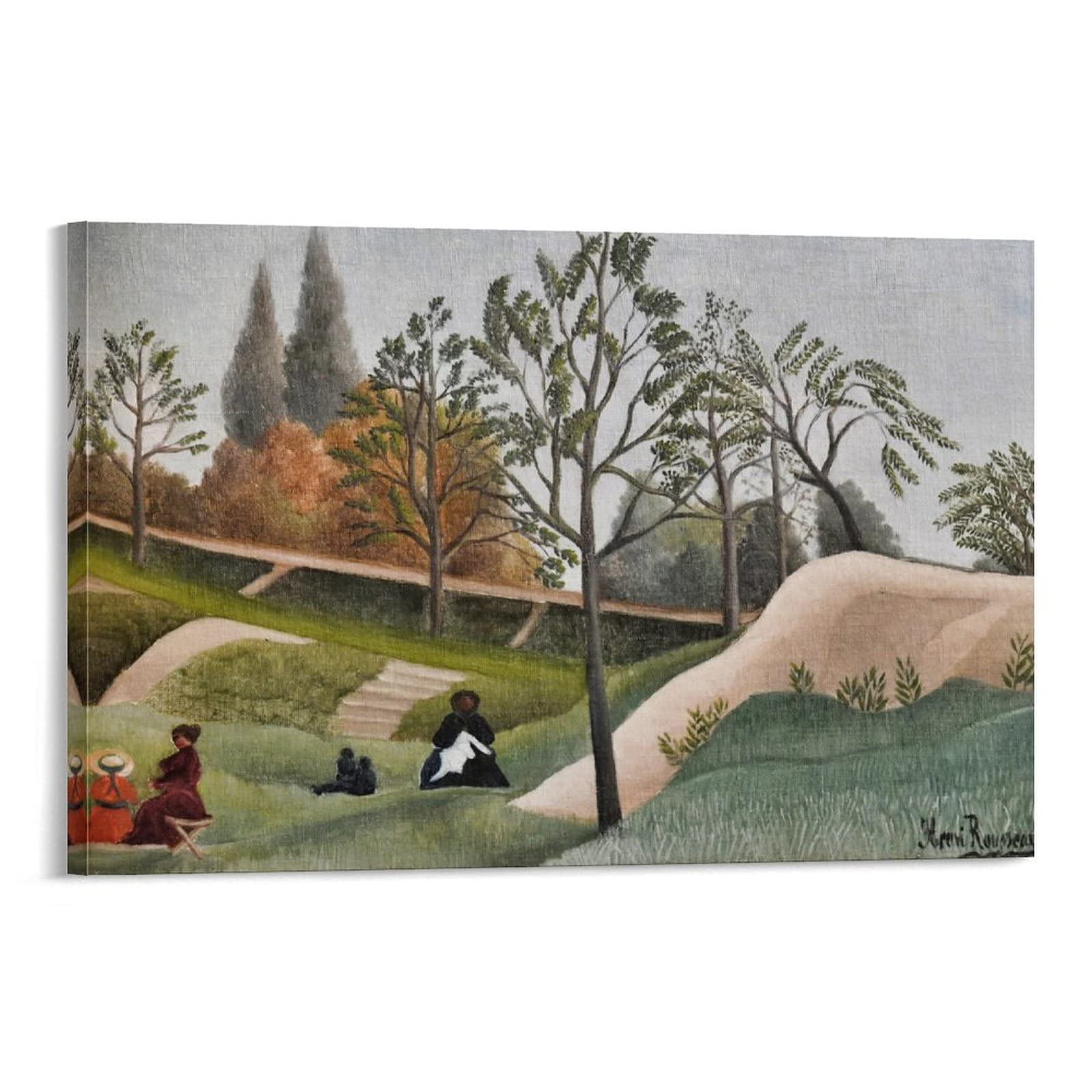 Amazon.co.jp: Henri Rousseauアンリ・ルソー 名画の数々ポスター