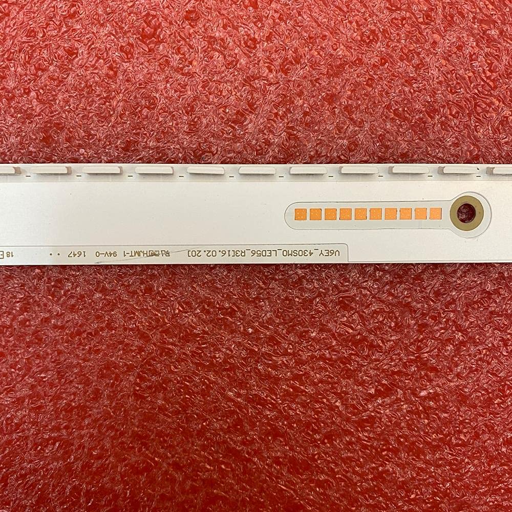 Tira De LED Compatible Fit For Samsung UE43M5670AS LM41-00299A BN96-39506A UE43M5500 UE43M5505 UE43M5505AK UE43M5600 UE43M5502 UE43M5500AK(2 PCS For 2 TV)