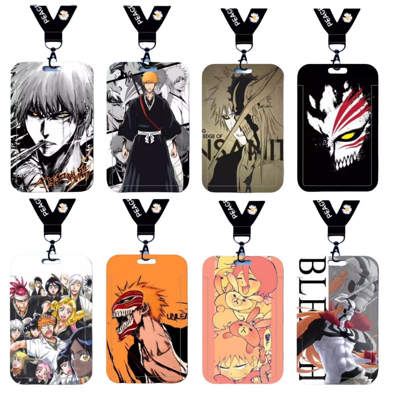 レア】BLEACH チケットネームカードフォルダー 黒崎一護 朽木白哉