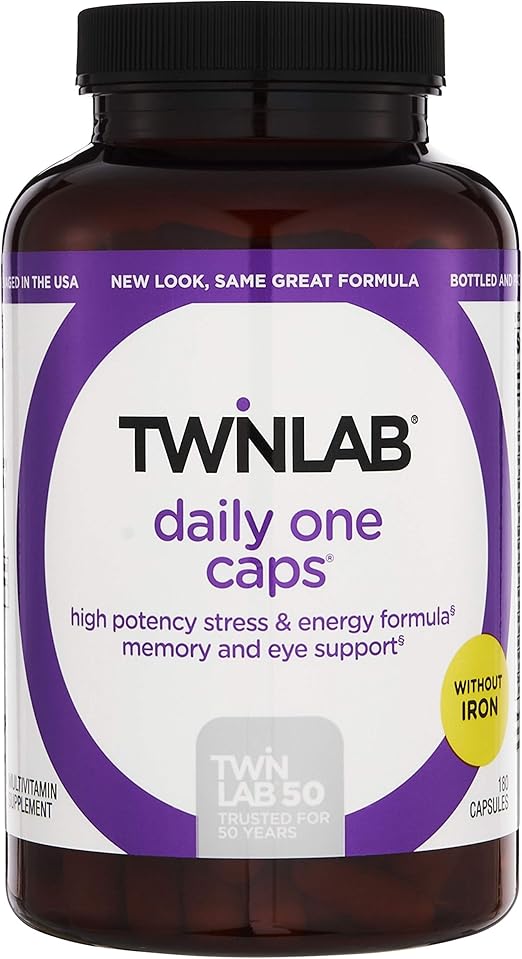 Twinlab Daily One Caps Without Iron Nutritional