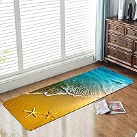 Vista 13 de Manta de esponja de baño y cocina absorbente de espuma suave (23.5 x 59 pulgadas), almohadilla de franela antideslizante brillante impresa en 3D