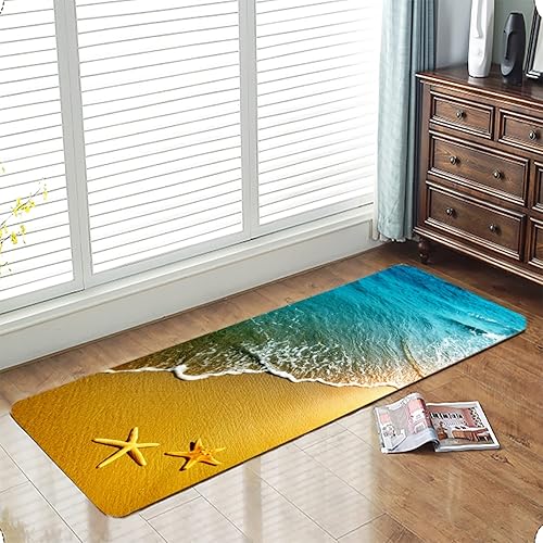 Miniatura 13 de Manta de esponja de baño y cocina absorbente de espuma suave (23.5 x 59 pulgadas), almohadilla de franela antideslizante brillante impresa en 3D