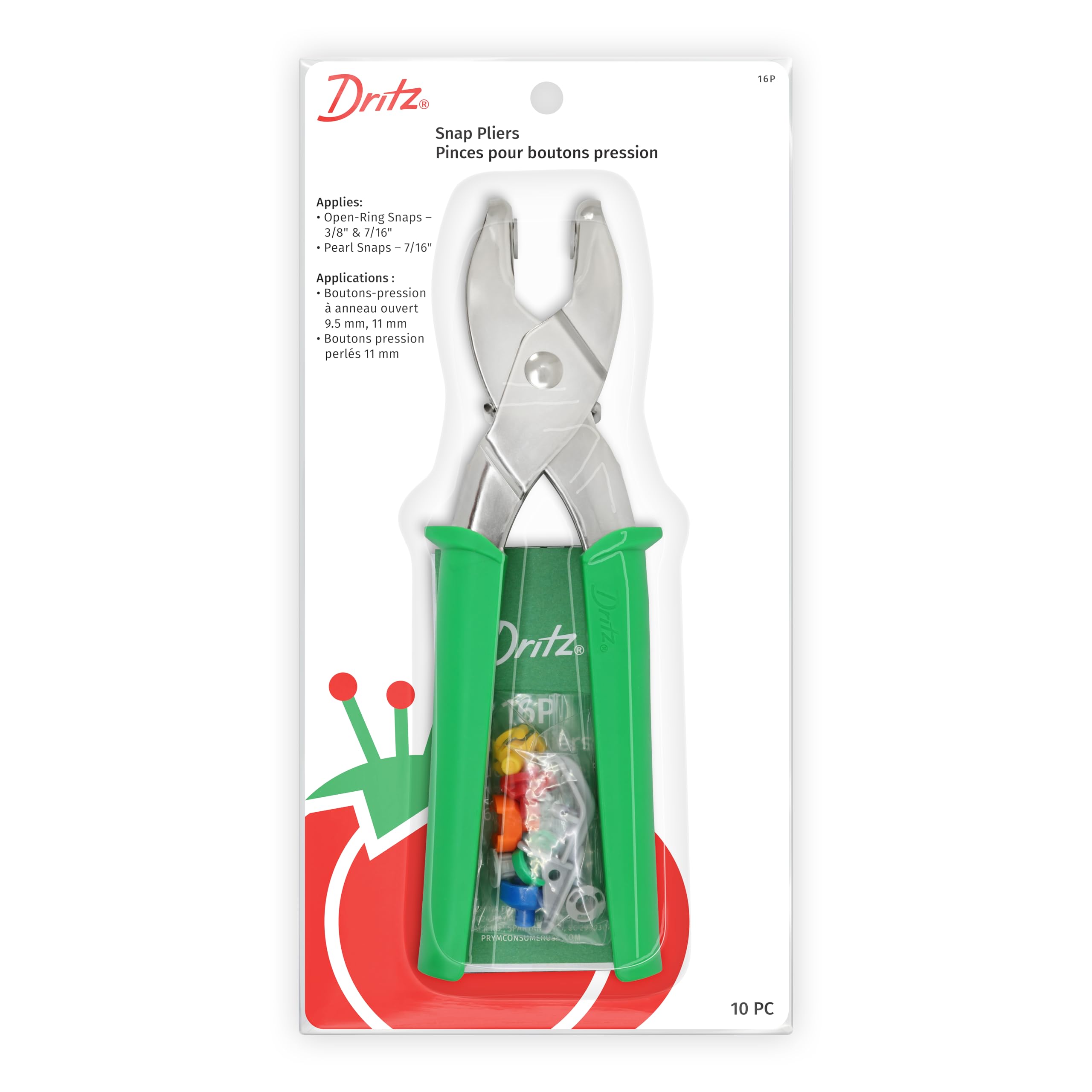 Dritz 16P Snap Fastener Pliers